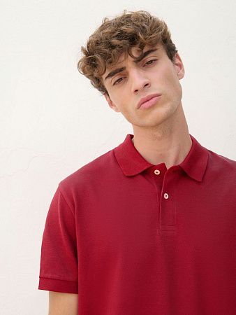 Рубашка поло унисекс Pacific, розовая (лососевая), размер S