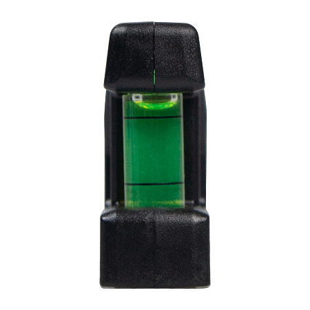 Брелок уровень Tools Pocket level, пластиковый, черный