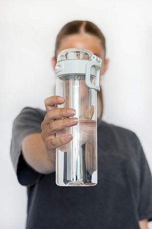 Спортивная бутылка SipnLock из rPET RCS, 800 мл