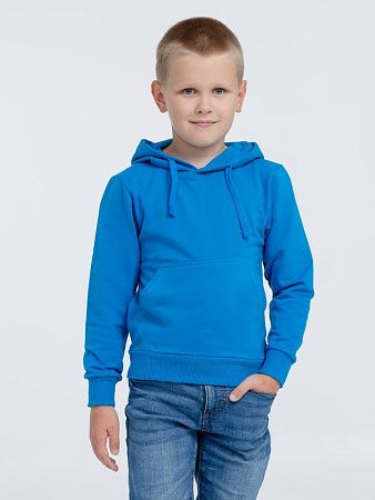 Худи детское Kirenga Kids 2.0, бирюзовое, размер 10 лет (130-140 см)