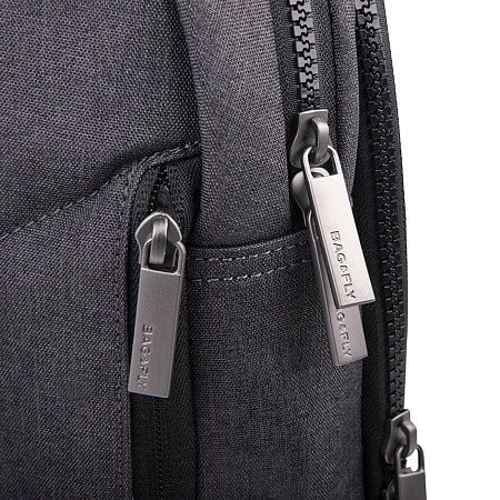 Сумка на плечо CORE, серый, 100% полиэстер 