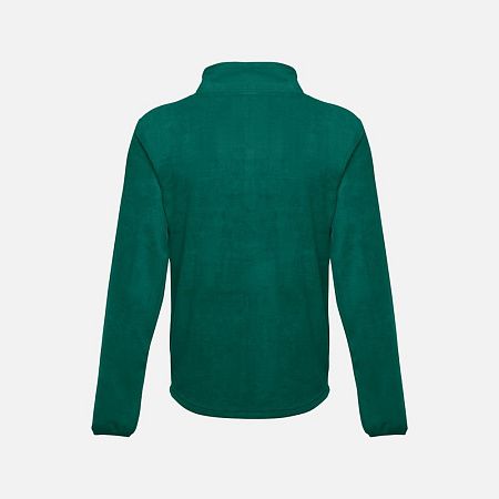 Куртка флисовая мужская Helsinki, темно-зеленая, размер XL