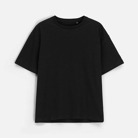 Футболка унисекс Durington, черная, размер XS/S