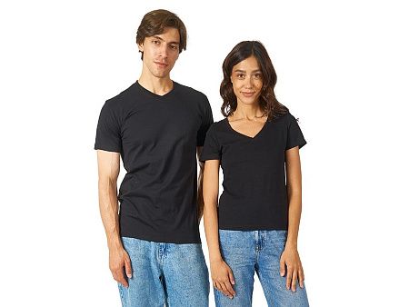 Футболка "Heavy Super Club" мужская с V-образным вырезом под нанесение