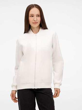 Бомбер унисекс Estado, молочно-белый, размер L