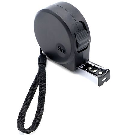 Рулетка Shadow 5м, чёрная