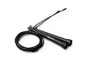 Регулируемая скакалка ROCKY, цвет: черный