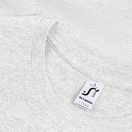 Футболка Imperial 190, светлый меланж, размер 5XL