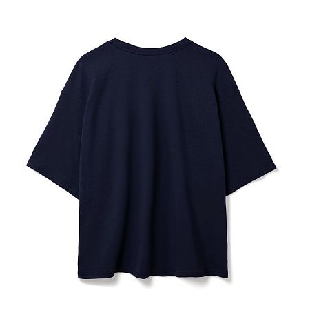 Футболка унисекс оверсайз Street Vibes, темно-синяя, размер XL/2XL