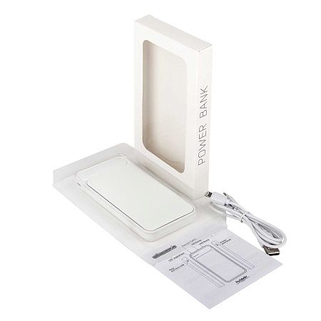 Внешний аккумулятор с подсветкой Старлайт Плюс PB (Starlight Plus PB) 10000 mAh, зеленый