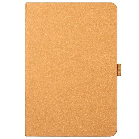 Блокнот Forest  Alfa Polo Recycled Paper А5, недатированный, в твердой обложке, с резинкой и петлей для ручки,  натуральный (крафтовый)