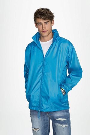 Ветровка унисекс Shift, ярко-синяя, размер XS