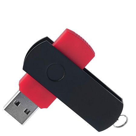 Флешка ELEGANCE COLOR Красная с черным 4026.03.08.32ГБ3.0