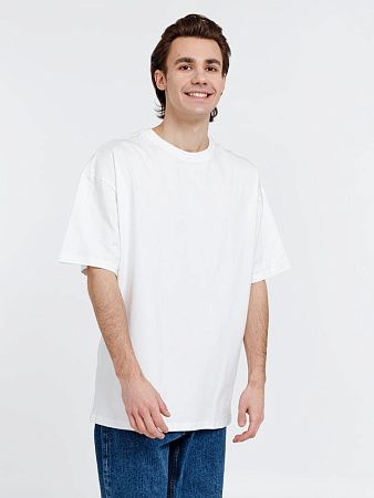 Футболка оверсайз унисекс Big Haul, молочно-белая, размер XL