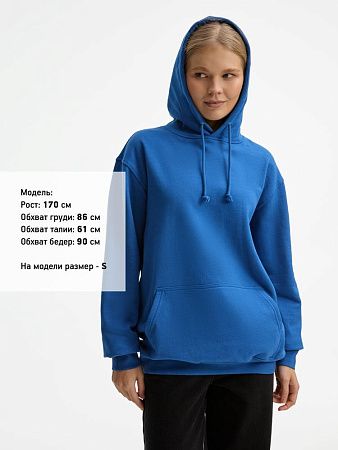Худи унисекс Condor, ярко-синее, размер XS