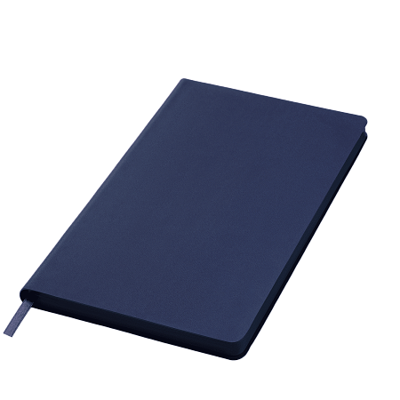 Ежедневник Латте софт-тач (Latte soft touch) недатированный, синий