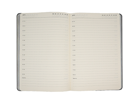 Ежедневник Flexy Asstra Petrus A5, темно-серый, недатированный, в гибкой обложке