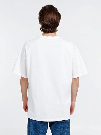 Футболка оверсайз унисекс Big Haul, молочно-белая, размер XL