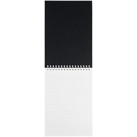 Блокнот Dali в клетку, черный