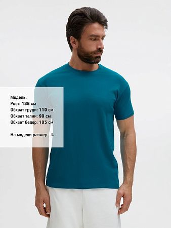 Футболка унисекс Regent 150, винтажный синий, размер M