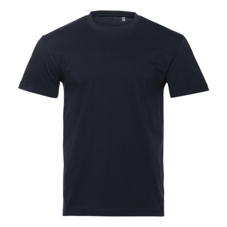 Футболка унисекс хлопок 150, 52, Тёмно-синий,  (46)  (XXXXL)