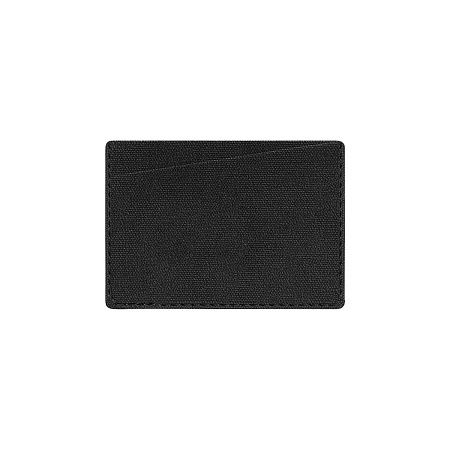 Кардхолдер Твид (Tweed) со скошенным карманом, черный