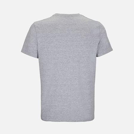 Футболка унисекс Lyam, серый меланж, размер XS