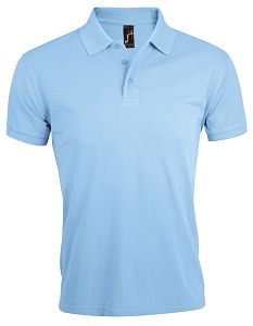 Рубашка поло мужская Prime Men, белая под нанесение