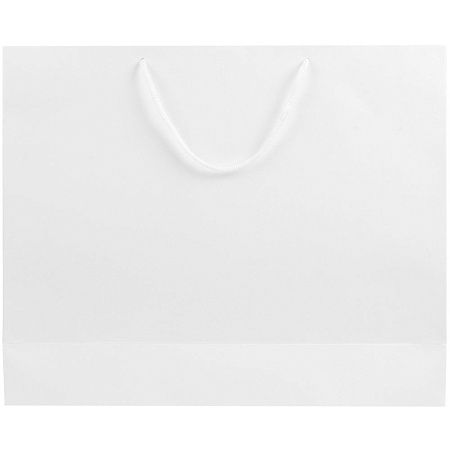 Пакет бумажный «Блеск», большой, белый