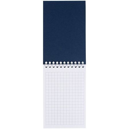 Блокнот Dali Mini в клетку, синий