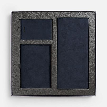 Набор Nubuk Trio, синий