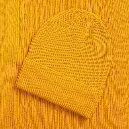 Шарф Nobilis Mono, желтый (медовый)