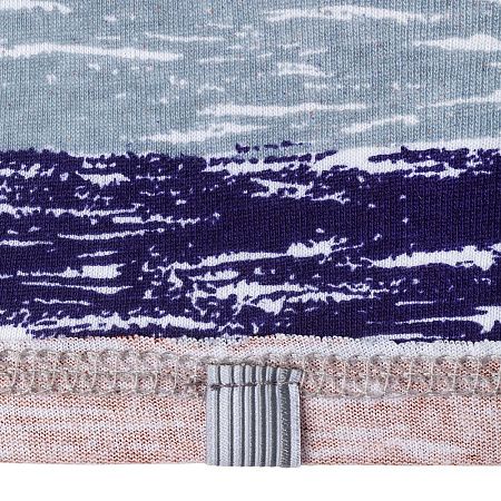 Футболка мужская Rayet двусторонняя, оранжевая с фиолетовым, размер M