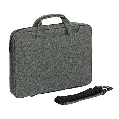 Сумка для ноутбука Милиорис (Migliores), серый/серый