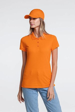 Рубашка поло женская Virma Lady, белая, размер S