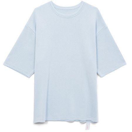 Джемпер с коротким рукавом Siluetti Volumica, светло-голубой, размер XL/2XL