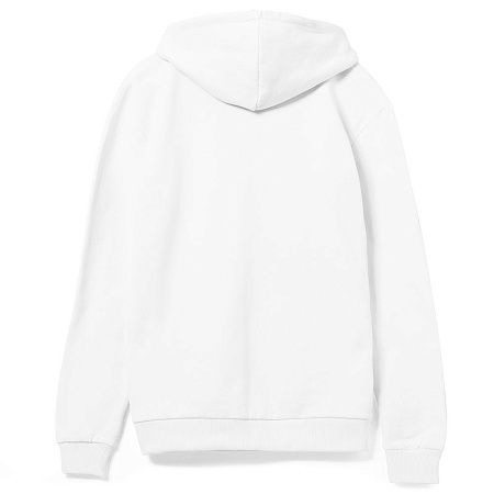 Толстовка на молнии с капюшоном Siverga Heavy, белая (белоснежная), размер XS