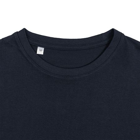 Футболка унисекс T-Bolka 180, темно-синяя, размер XXL