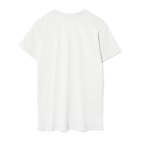 Футболка унисекс T-Bolka 160, белая (теплый оттенок), размер XS