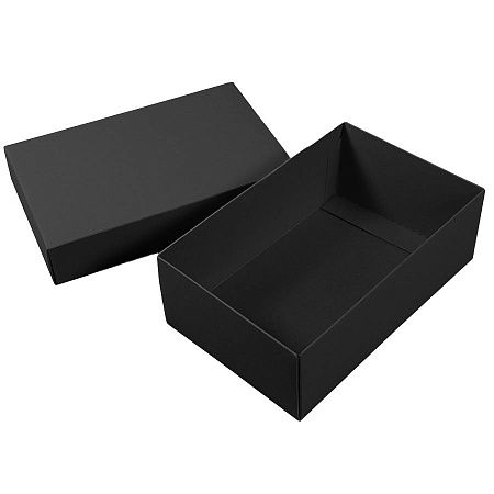 Коробка картонная, "COLOR" 11,5*6*17 см;черный