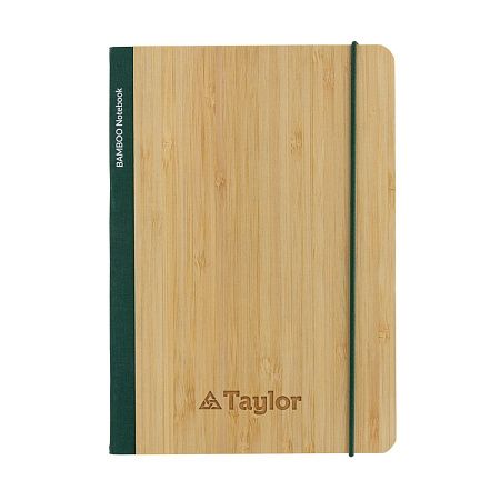 Блокнот Scribe с обложкой из бамбука, А5, 80 г/м²