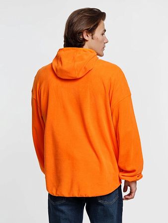 Анорак флисовый унисекс Fliska, оранжевый, размер XL/2XL