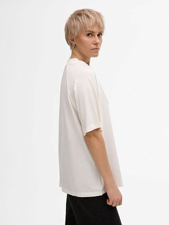 Футболка унисекс оверсайз T2, молочно-белая, размер XL/2XL