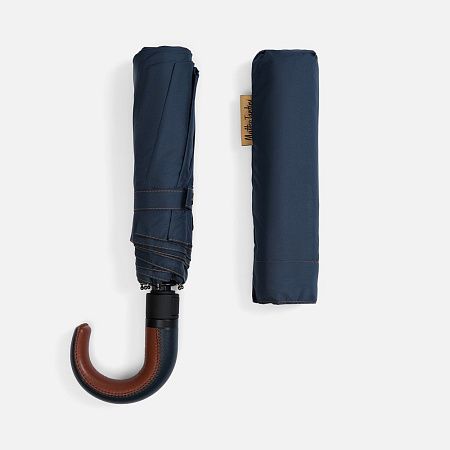 Складной зонт Palermo, темно-синий