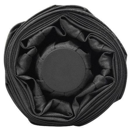 Зонт складной автоматический с фонариком Forest Walker, диаметр 95 см, радиус 21 дюйм, 8 панелей, со светоотражающей полосой в подарочной коробке, черный