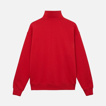 Толстовка на молнии унисекс Флоу (Flow), красная, размер 5XL/6XL