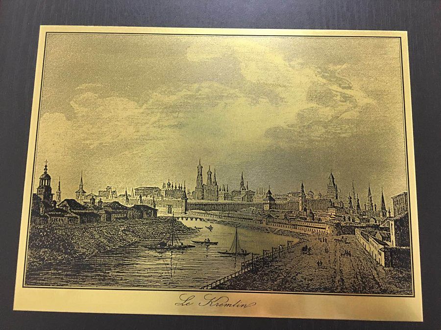 Гравюра "Кремль" 