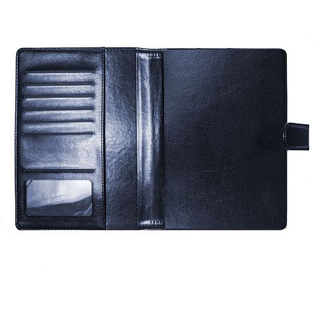 Ежедневник в суперобложке Country Business Pristine A5+, синий, недатированный, с магнитным клапаном, в твердой обложке c поролоном