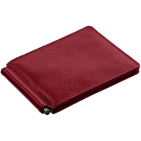 Зажим для купюр Apache, темно-красный