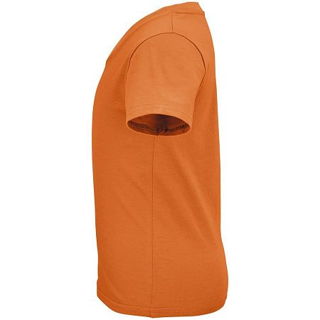 Футболка детская Crusader Kids, оранжевая, размер 8 лет (118-128 см)